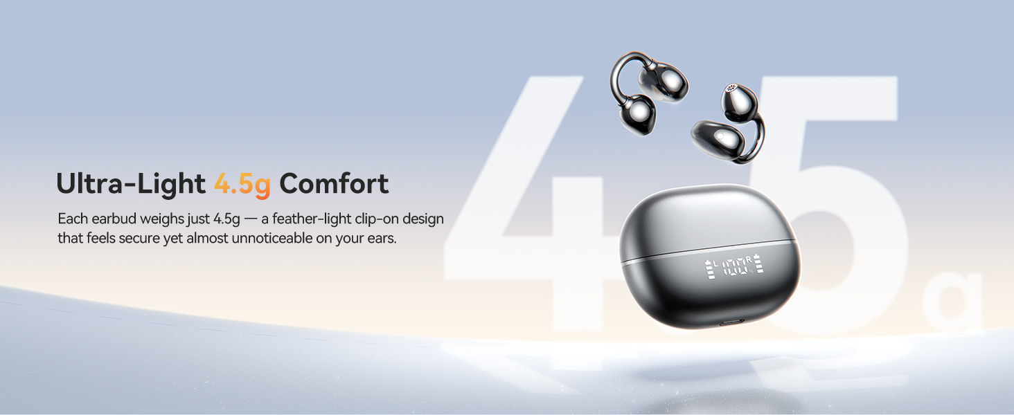 Kinglucky A20 Open-Ear Clip-On Earbuds