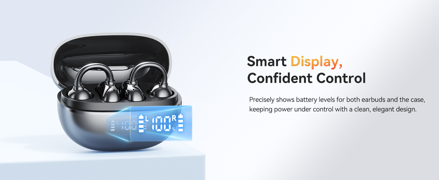 Kinglucky A20 Open-Ear Clip-On Earbuds