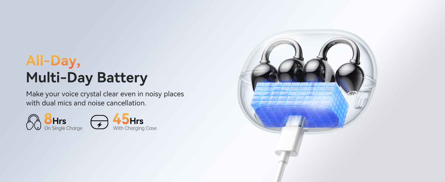 Kinglucky A20 Open-Ear Clip-On Earbuds
