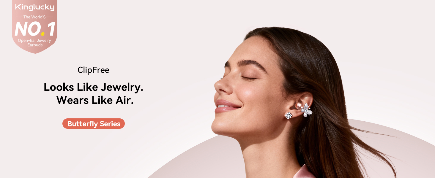 Kinglucky A8 Clip-On Earbuds
