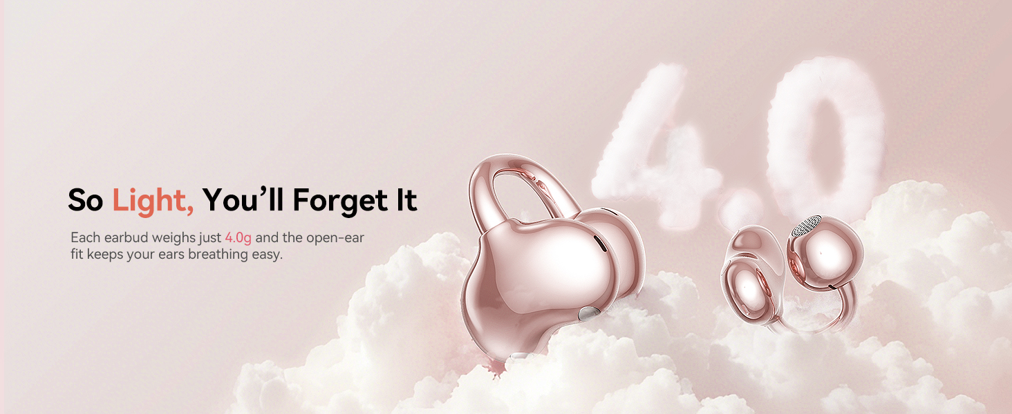 Kinglucky A8 Lightweight Open Ear Earbuds