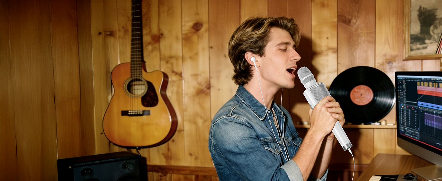 Kinglucky H100 Karaoke Microphone
