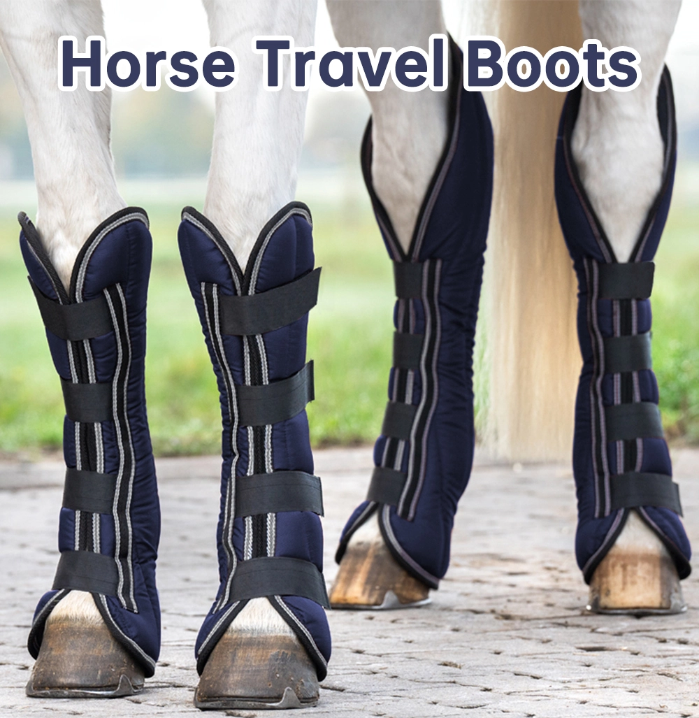 Professional Shock-Absorbing Horse Boots - Durable Support & Protection