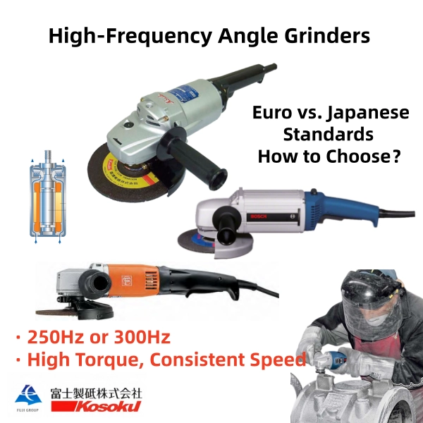 3 top high frequency angle grinder brand in the world: FUJI, Bosch, Fein