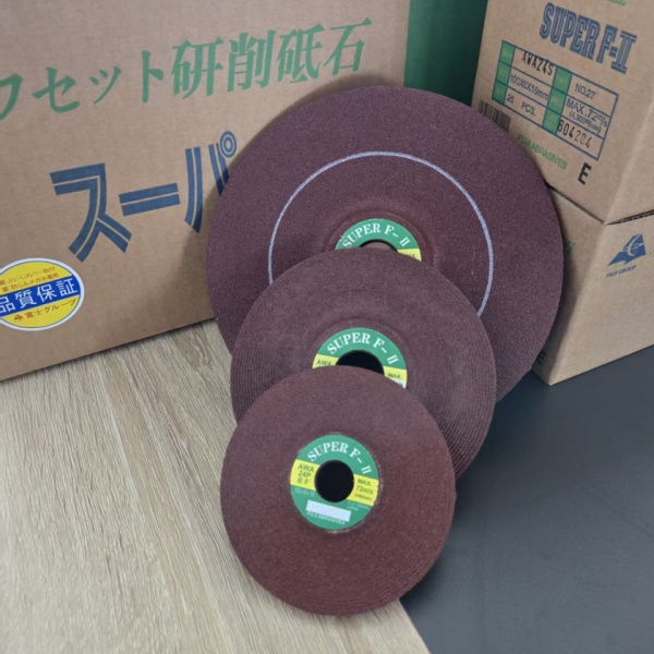 3 size of FUJI grinding wheel Super F2 and their package