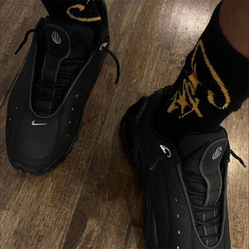 Corteiz Socks Crtz Alcatraz Cotton Stockings Wearing Effect