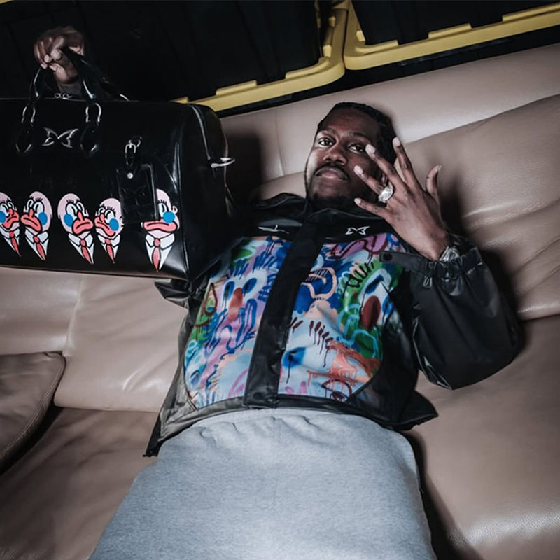 Mertra x Slawn Duffle Wearing Effect