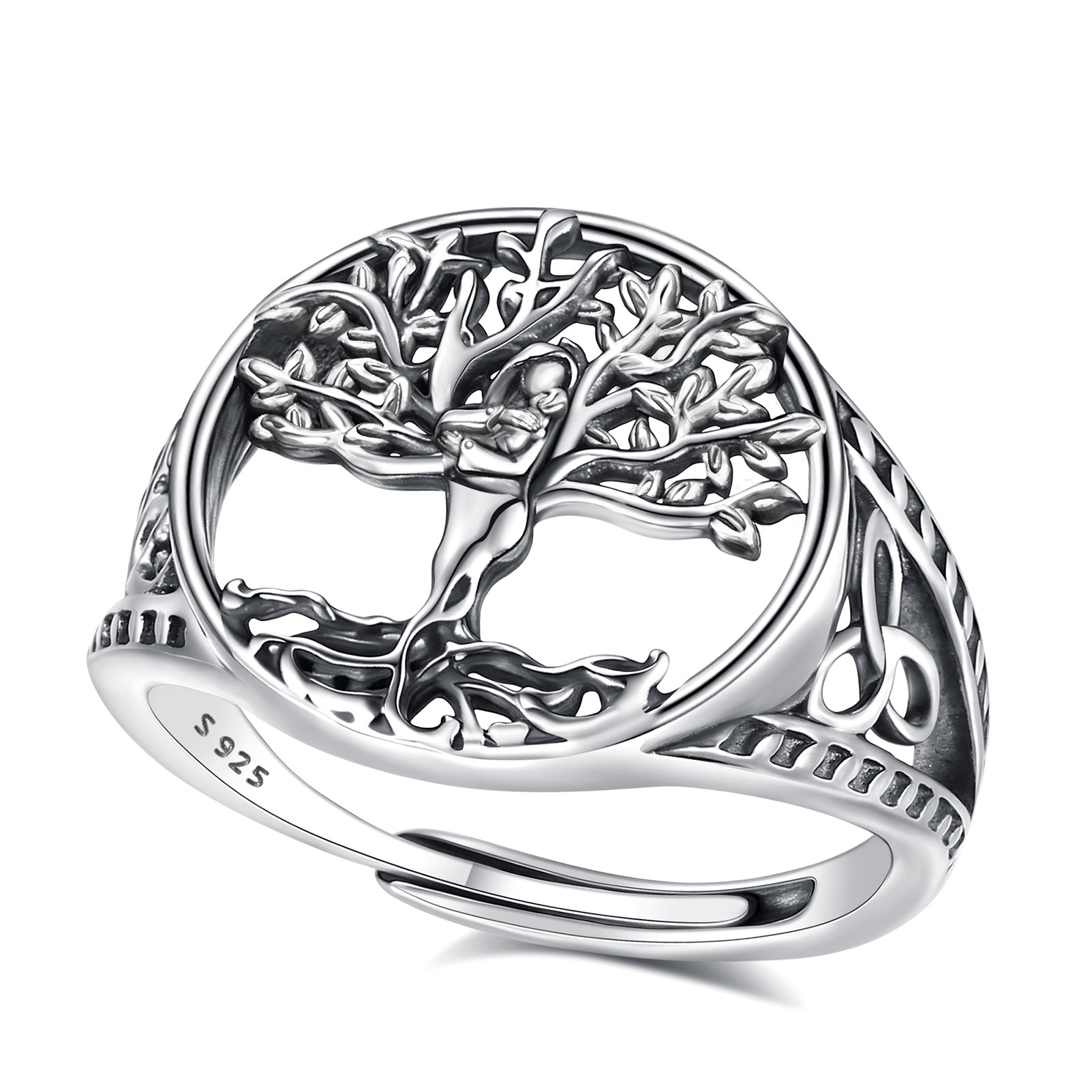 tree of life mother child ring Mother's Day wholesale
