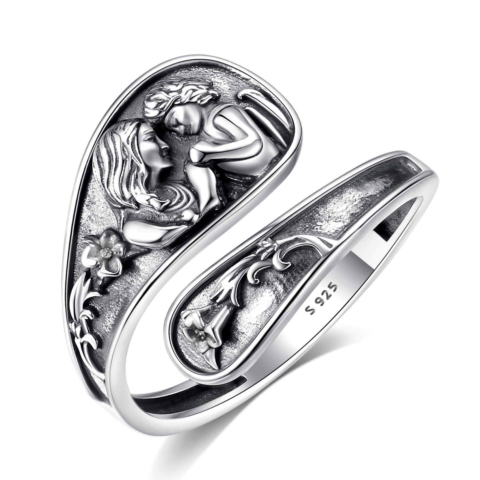 vintage mom kid ring Mother's Day jewelry wholesale