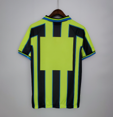 retro 98 99 manchester city away jersey