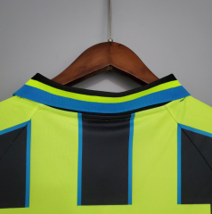 retro 98 99 manchester city away jersey