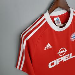 retro 00 01 Bayern Munich champions league home jersey