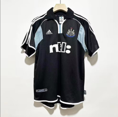 retro 00 01 newcastle united away jersey
