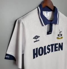 retro 91 93 Tottenham home jersey