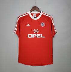 retro 00 01 Bayern Munich champions league home jersey