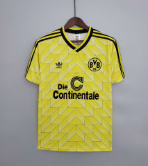 retro 88 89 Dortmund home jersey