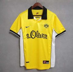 retro 98 99 Dortmund home jersey