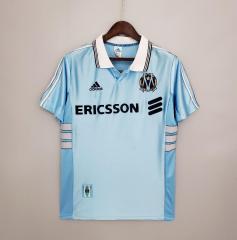 retro 98 99 marseille away jersey