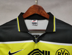 retro 96 97 Dortmund champions league home jersey