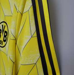 retro 88 89 Dortmund home jersey