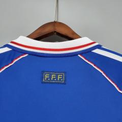 retro 1998 france home jersey