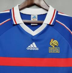 retro 1998 france home jersey