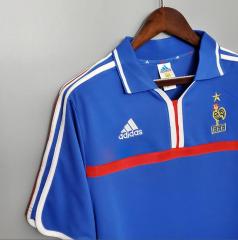retro 2000 france home jersey