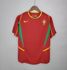 retro 2002 Portugal home Jersey