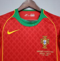 retro 2004 Portugal home Jersey