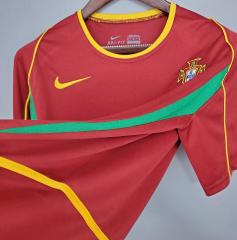 retro 2002 Portugal home Jersey