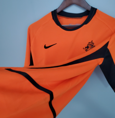 retro 2002 Netherlands home jersey