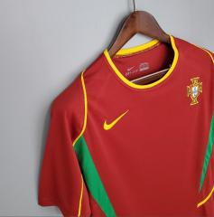 retro 2002 Portugal home Jersey