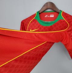 retro 2004 Portugal home Jersey