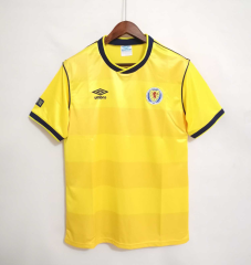 1986 Scotland away retro jersey