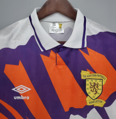 Retro 1992 Scotland away Jersey