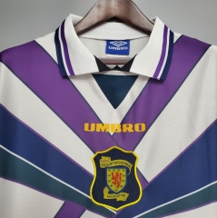 Retro 1994 96 Scotland away Jersey