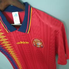retro 1994 spain home Jersey