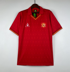 retro 1988 90 spain home Jersey