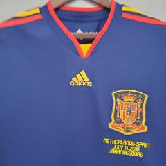 retro 2010 spain away Jersey
