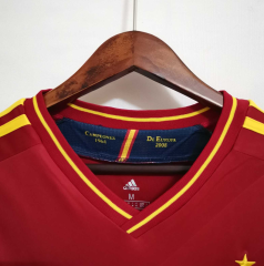 retro 2012 spain home Jersey