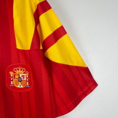 retro 1992 spain home Jersey