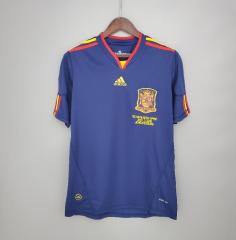 retro 2010 spain away Jersey
