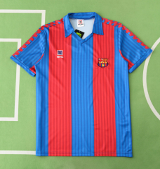 89 92 barcelona home retro soccer jersey