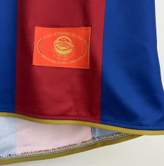 07 08 Barcelona home retro soccer jersey