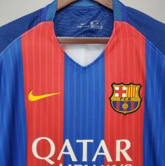 16 17 Barcelona home retro soccer jersey