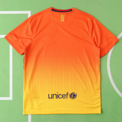 12 13 Barcelona retro away soccer jersey