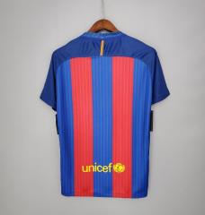 16 17 Barcelona home retro soccer jersey