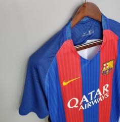 16 17 Barcelona home retro soccer jersey