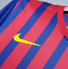 11 12 Barcelona home retro soccer jersey