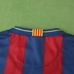 09 10 Barcelona retro home soccer jersey
